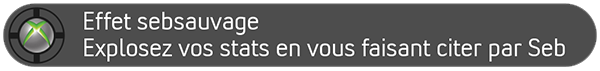 Achievement Unlocked - Explosez vos stats en vous faisant citer par Seb